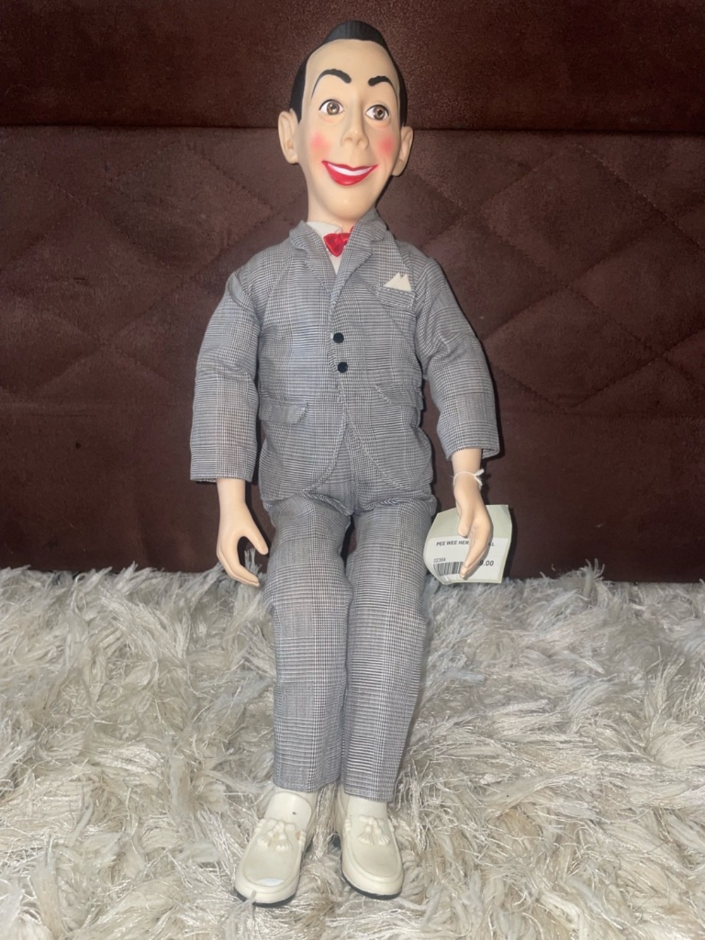 Vintage Matchbox 1987-88 Talking Pee Wee Herman doll